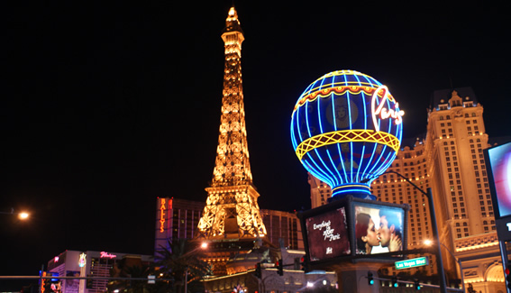 las vegas. stay at Paris Las Vegas.